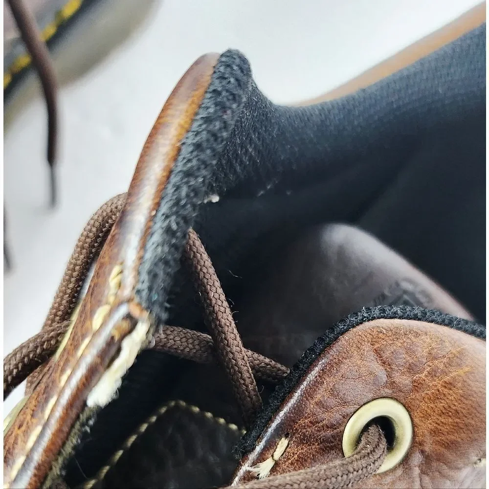 Dr. Martens Boston Oxford Mens Brown Shoes AW004 Size US 13